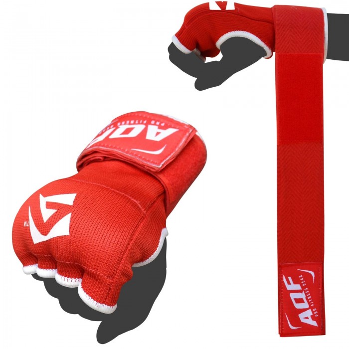 AQF Boxing Gel Gloves Hand wraps Punch Bag Inner Glove MMA Martial Arts UFC Gear