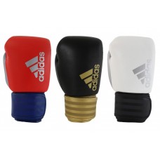 Adidas Hybrid 200 Boxing Gloves Leather Sparring 12 14 16oz Gold Black Red White
