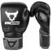 Ringhorns Destroyer by Venum Leather Boxing Gloves Sparring Black / Grey 10-16oz