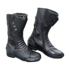 Motorbike Leather Long Racing Shoes