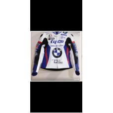 Tyco BMW Motorrad TAS Racing Team Leather jacket For Sale