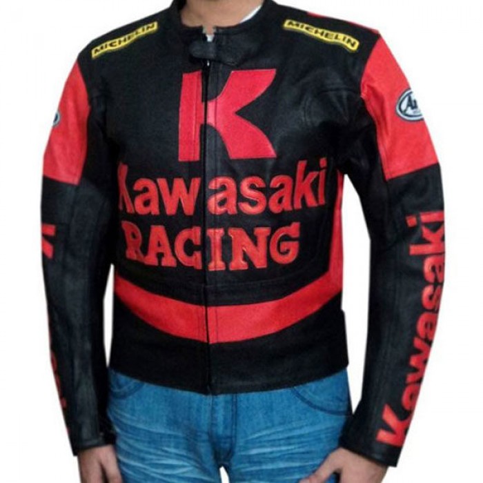 Kw Motorcycle Jacket Mens Branded Motorbike Leather Jacket BMJ