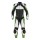 Kw Armored Leather Motorcycle Suit Green Motorbike Leather Racing Suit