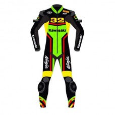 Kawasaki Ninja Motorbike Leather Racing Suit & Biker Suit 2019