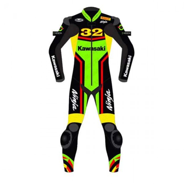 Kw Ninja Motorbike Leather Racing Suit & Biker Suit 2019