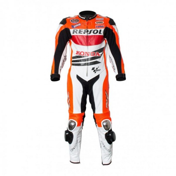 Marc Marquez 2013 Honda Repsol Battlex Motorcycle Racing Leather Suit