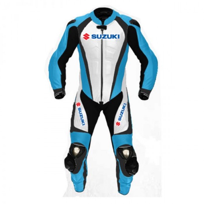 Men’s Suzuki Motorcycle Racing Leather Motogp Suit