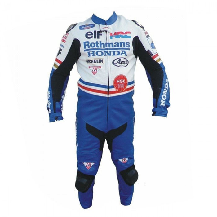 Rothman’s Honda Motorcycle Racing Leather Suit
