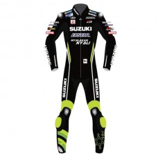 Suzuki Ecstar Black MotoGP Biker Race Leather