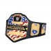United-state World Wrestling Intercontinental Championship Genuine Leather Belt