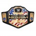 United-state World Wrestling Intercontinental Championship Genuine Leather Belt