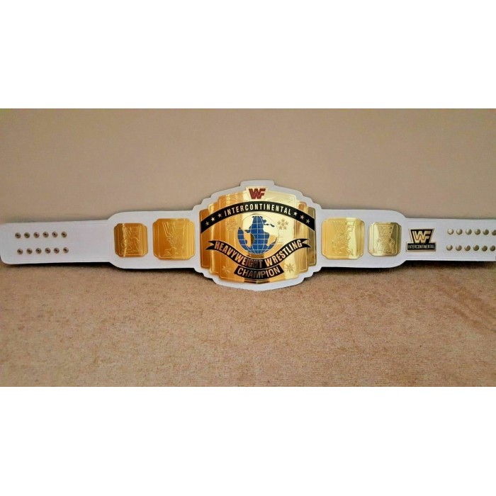 WWE Intercontinental Heavyweight Wrestling Championship Belt Adult Size 2mm 
