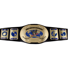 WWE INTERCONTINENTAL CHAMPIONSHIP Belt.FREE US SHIPPING.(2mm plates)