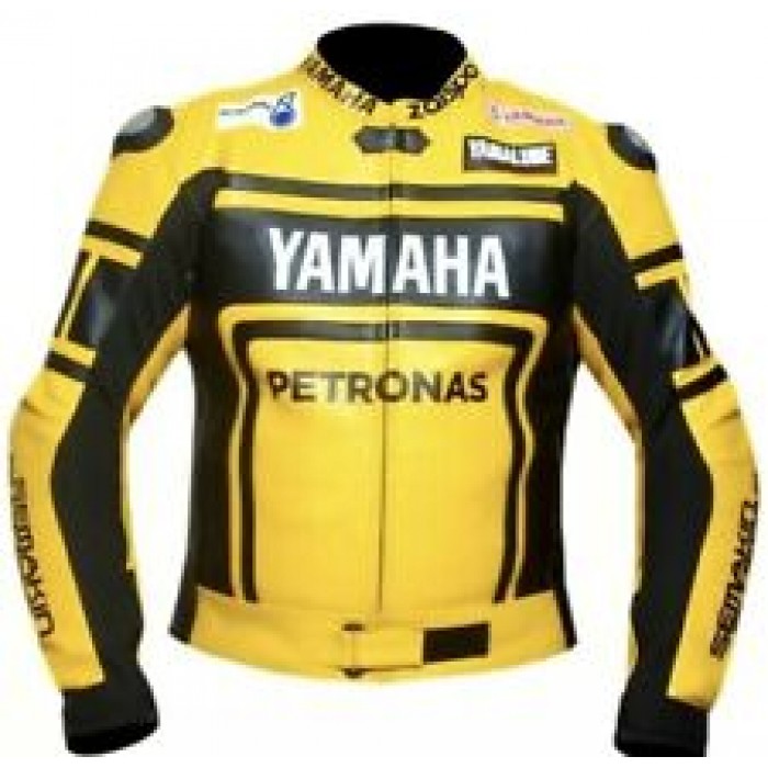 Yamaha Cowhide Custom Made Best Quality Racing Leather Jacket For Mens
