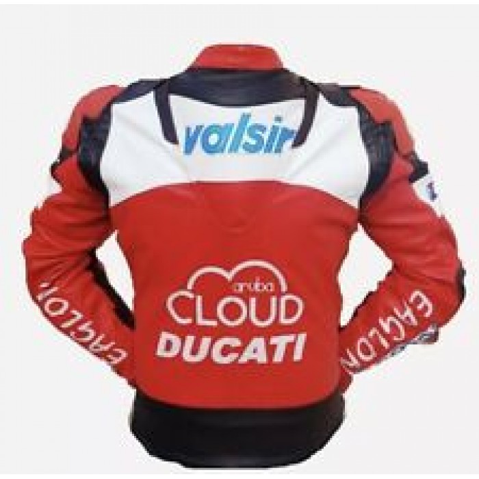 Ducati Cloud Custom Made Best Quality Racing Leather Jacket For Mens