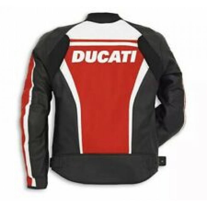 Ducati Custom Made Best Quality Racing Leather Jacket For Mens