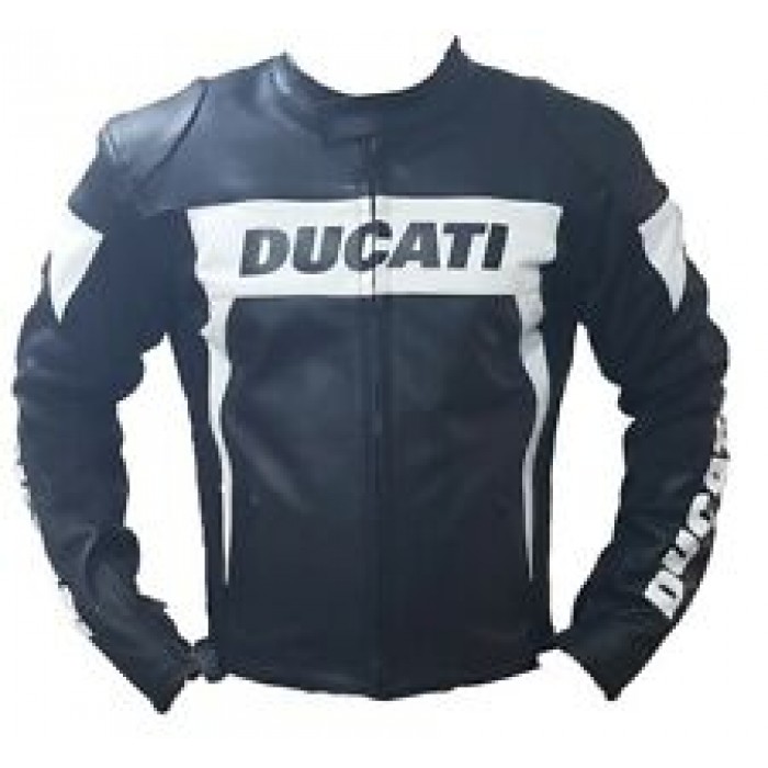 Ducati Custom Made Motorbike Racing Leather Jacket