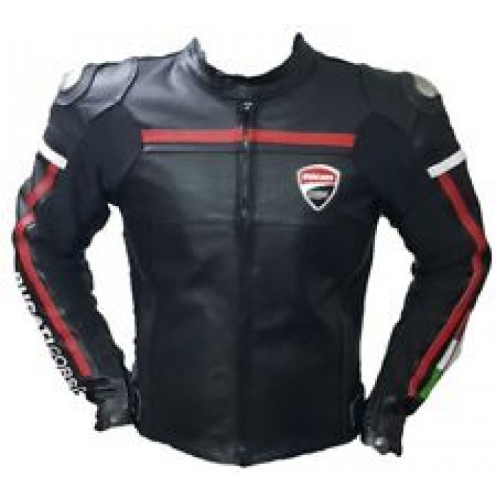 Best Quality Custom Made Ducati Leather Jacket For Mens