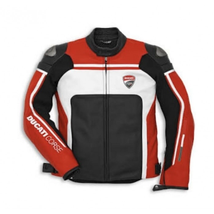 Ducati Custom Made Best Quality Leather Jacket For Mens
