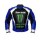Kawasaki  Motorcycle Armor Jacket Custom made Best Quality Leather Motorbike Racing Suit