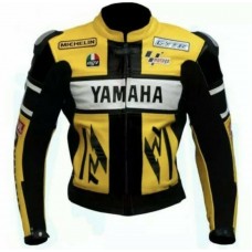Yama Motorcycle Jacket For Men R1 Custom Made Best Quality Racing Leather Jacket