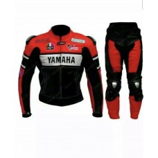 Custom Made Yamaha Best Quality Leather Motorbike Racing Suit