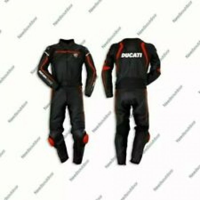 Ducati Custom Made Best Quality Leather Motorbike Racing Suit