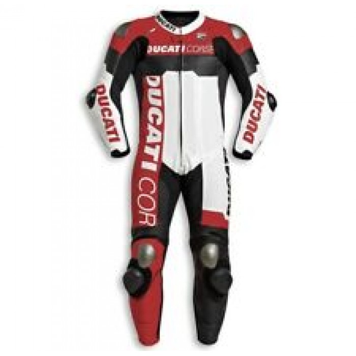 Ducati Corse Custom made Best Quality Leather Motorbike Racing Suit