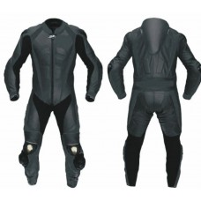 ALPINESTARAS  BLACK BIKER LEATHER SUIT 2024