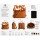 Ladies cowhide bagpack