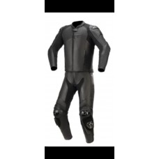 ALPINESTARAS  BLACK BIKER LEATHER SUIT 2024