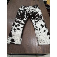 Cowhide leather racing pant