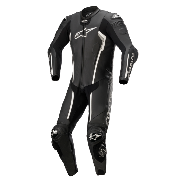 ALPINESTARAS  BLACK BIKER LEATHER SUIT