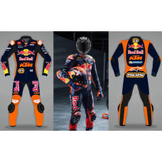 Ktm Custom Made  Best Quality Leather Motorbike Racing Suit