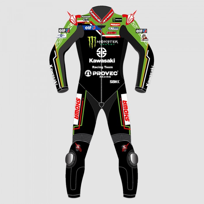   KAWASKI NINJA 2024 MOTORCYCLE BIKER LEATHER RACING SUIT MEN'S