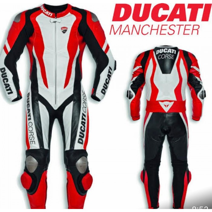 Ducati Corse K1 Men’s Racing Genuine Leather Suit