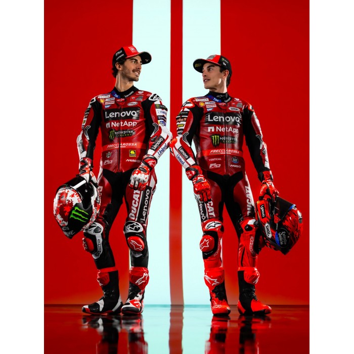 Ducati Corse Lenovo 2026 Men’s Racing Genuine Leather Suit Ducati Corse Lenovo 2026 Men’s Racing Genuine Leather Suit