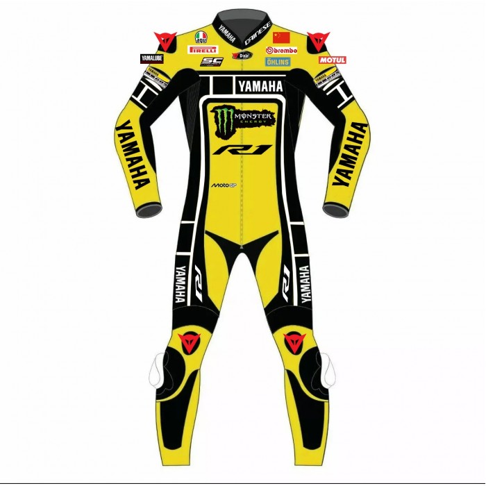   Yamha  R1 2024 MOTORCYCLE BIKER LEATHER RACING SUIT 