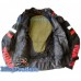 Honda wings Men's Black MotorBike Leather Men Suit, Honda Blcak Leather Suit