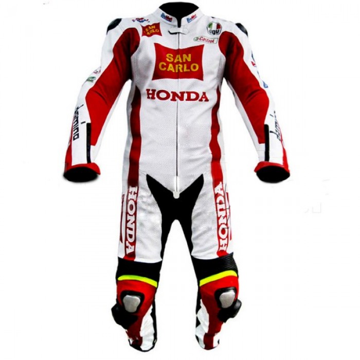 Unbeaten Racers Honda Repsol Motorbike Leather Suits