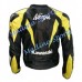 Ninja Kawasaki Motorbike Leather jacket Back Hump Proteted
