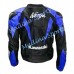 Ninja Motorbike Leather jacket Back Hump Proteted