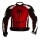  Ninja Motorbiker Red Racing Leather Jacket