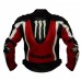Kw Ninja Motorbiker Red Racing Leather Jacket