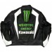 Kw Cowhide Motorcycle Jacket Motorcycle Motorbike Black Racing Monster Leather Jacket Men's