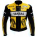YZF-R1 46 Rossi Yellow Motorbike Leather Jacket Men