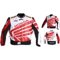 HONDA MOTORBIKE JACKET, HONDA MOTORCYCLE LEATHER JACKET