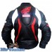 Honda Wings Men Black MotorBike Leather Men Jacket