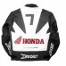 New Honda Joe Rocket Black Motorcycle Leather Jacket