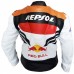 Repsol Men's RedBul Leather jacket Motorbike Racing Leather Jacket